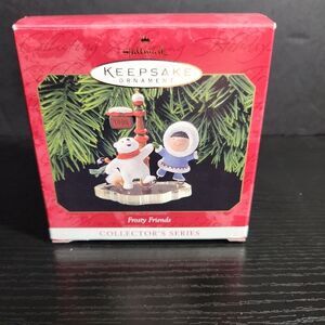 Hallmark Twentieth Frosty Friends‎ Keepsake Ornament 1999 Collectors Vintage
